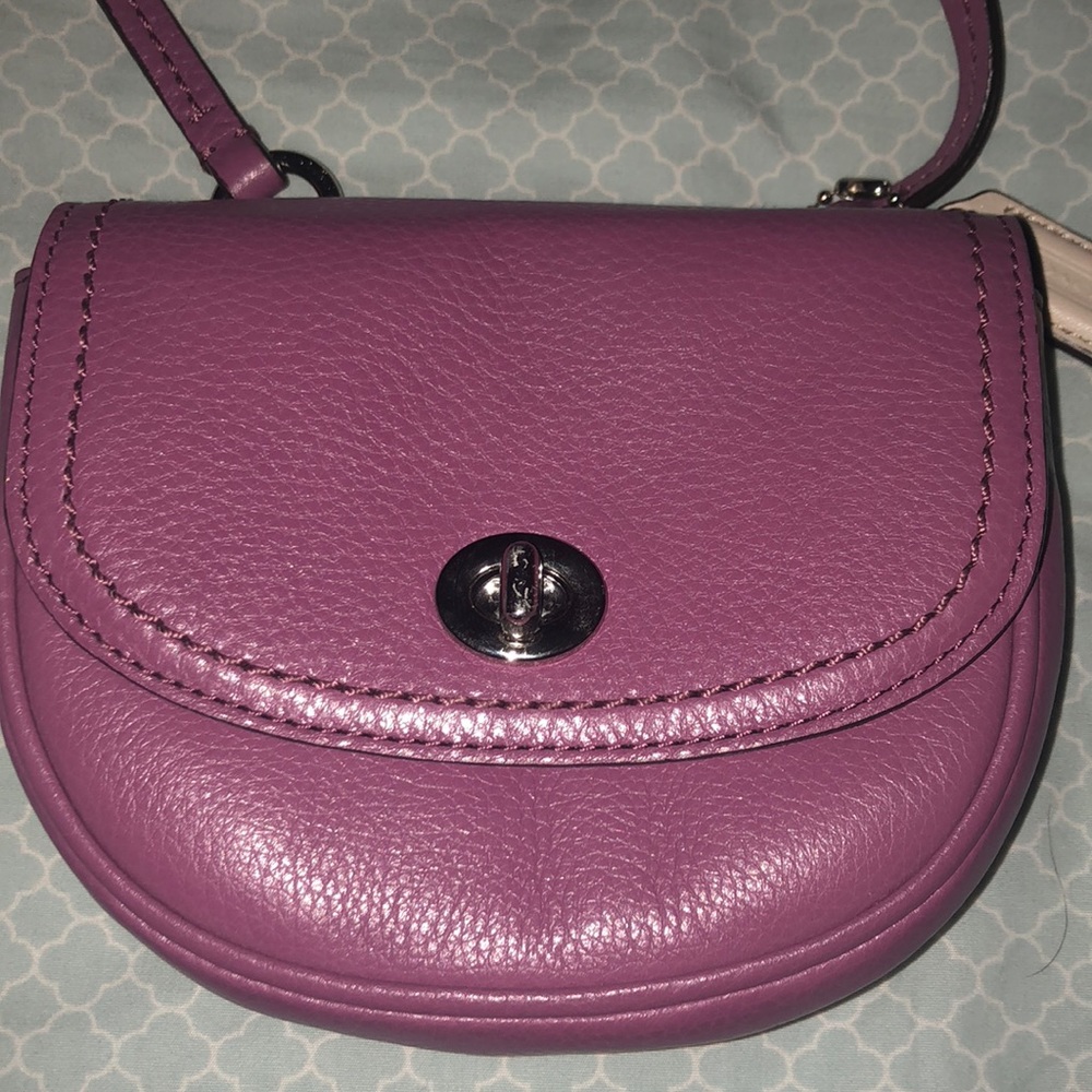 Pink Coach Cross-Body Bag - Picture 2 of 4
